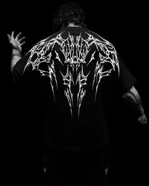 Hexload Oversized T-shirt [VOID BLACK]
