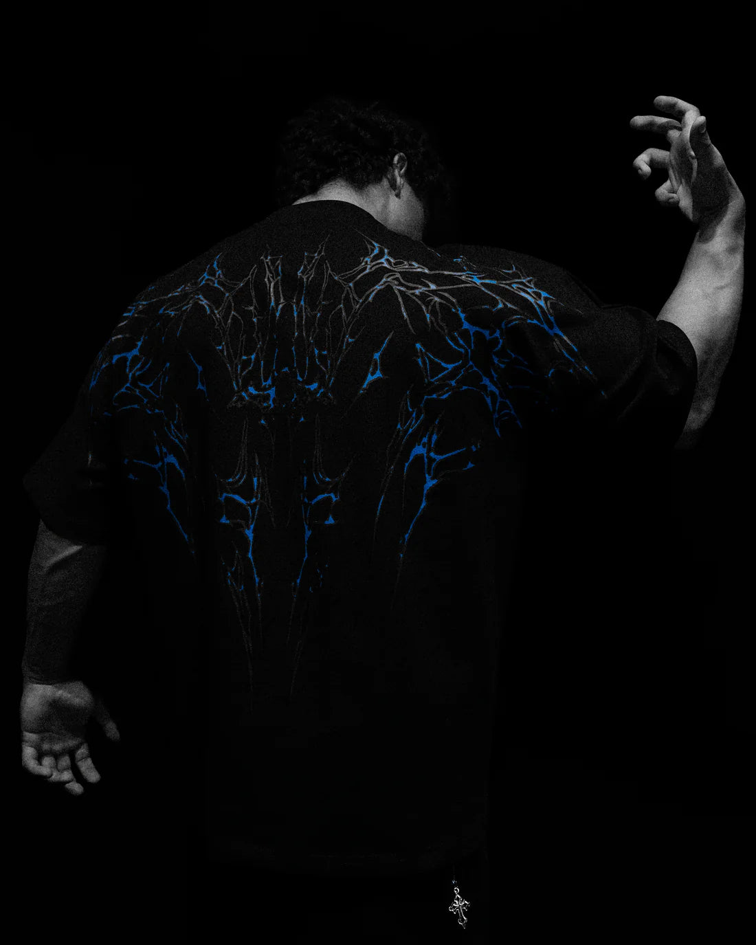 Dystopian Oversized T-shirt [VOID BLACK]