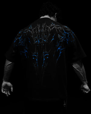 Dystopian Oversized T-shirt [VOID BLACK]