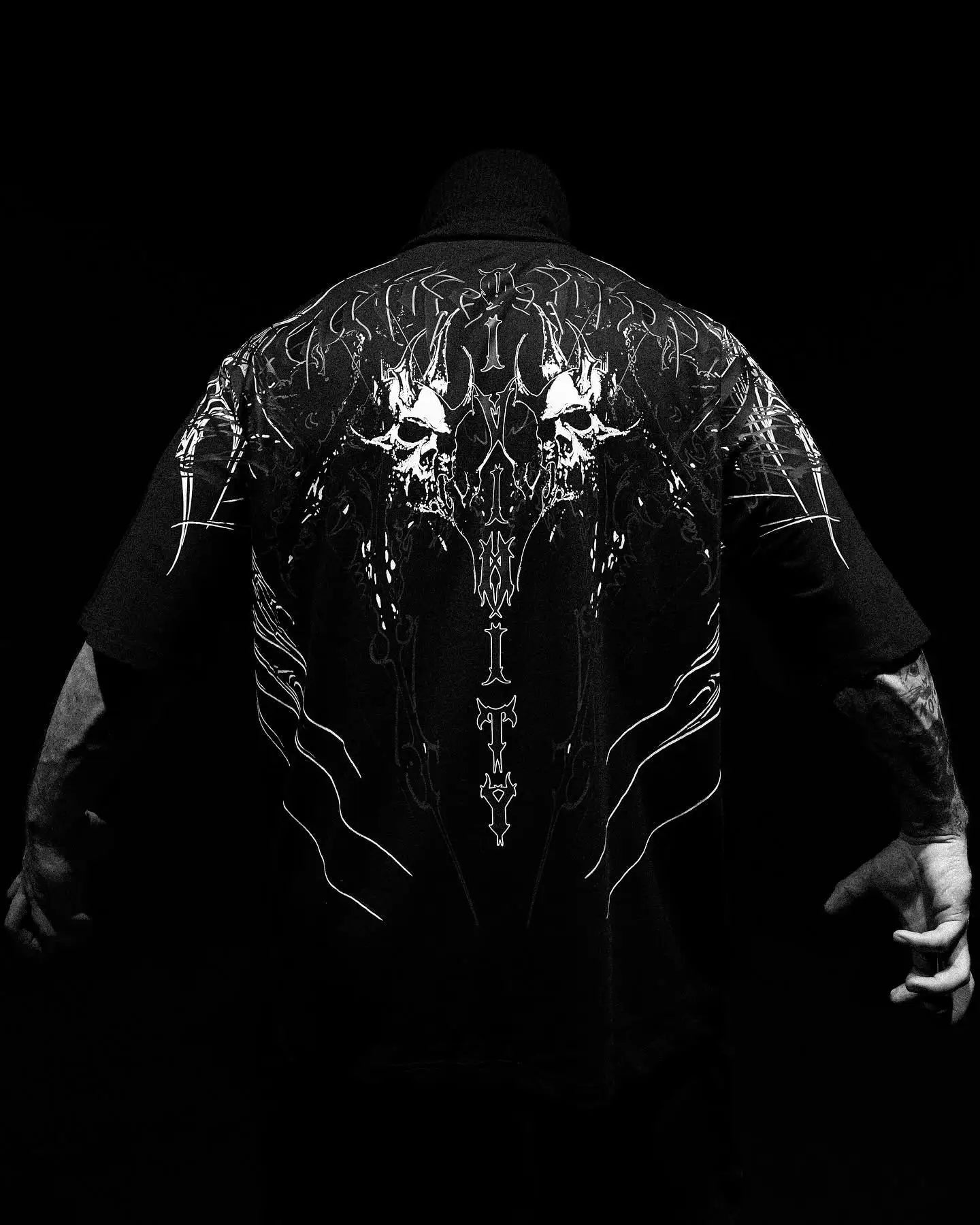 Bloodline Oversized T-shirt [VOID BLACK]
