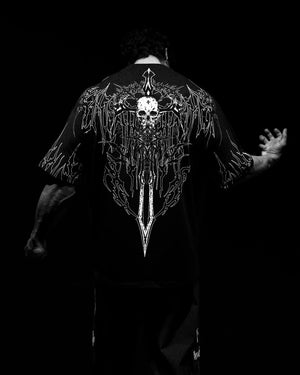 Ghost Pump Oversized T-shirt [VOID BLACK]