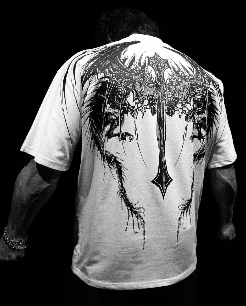 Fallen Bulk Oversized T-shirt [VOID WHITE]