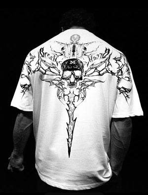 Demon Set Oversized T-shirt [VOID WHITE]